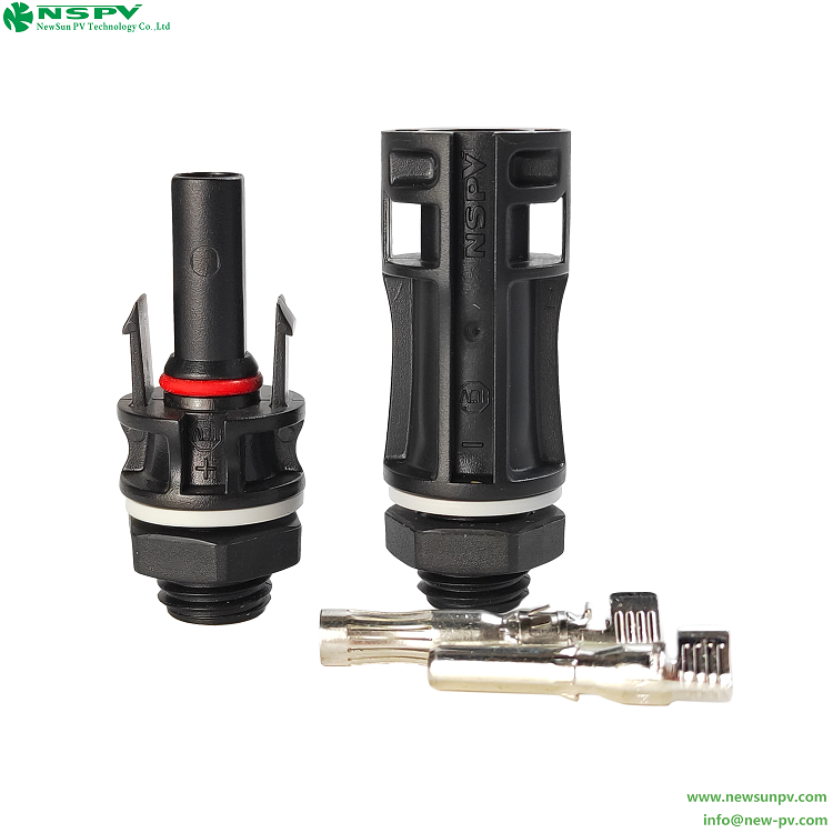 TUV认证1500VDC光伏4.0连接器 光伏面板连接器标准款 兼容MC4 2