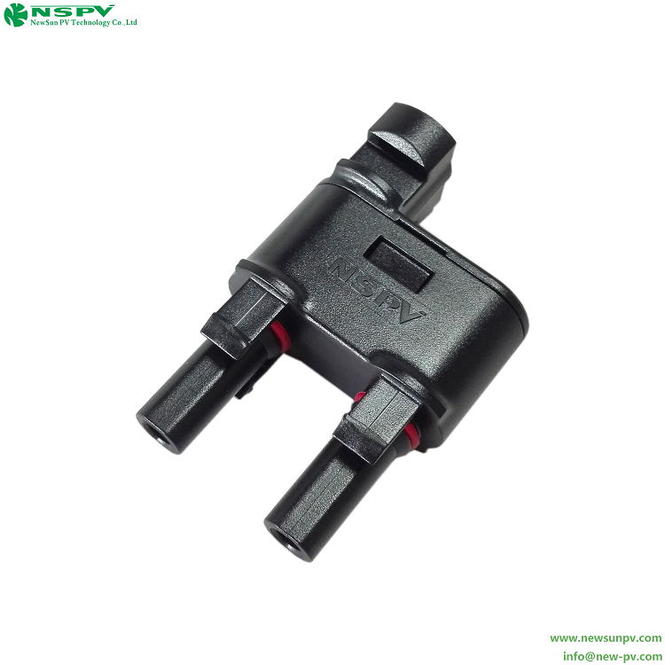 NSPV 1500VDC Y branch connector 2female to 1male