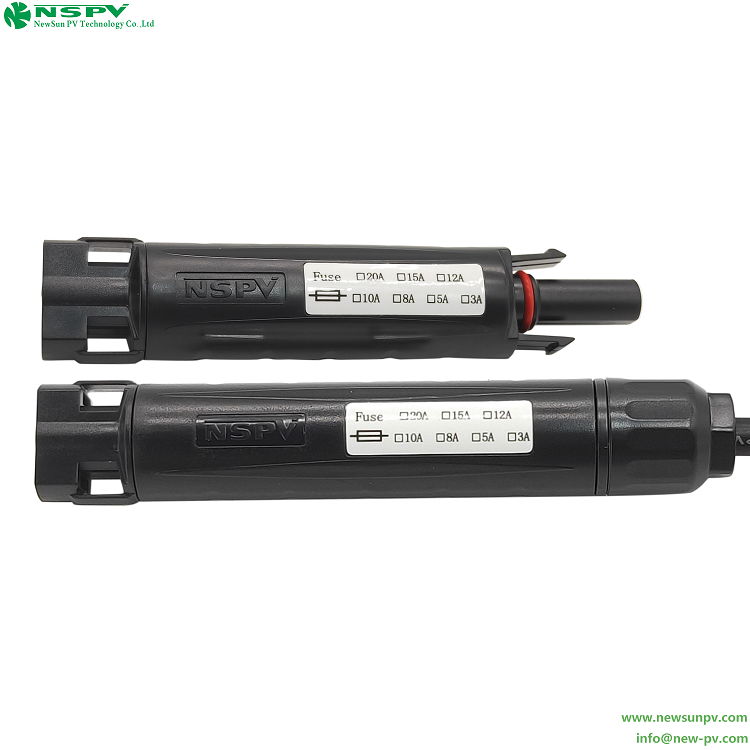 NSPV 1000VDC solar fuse connectors 4F0+4F1