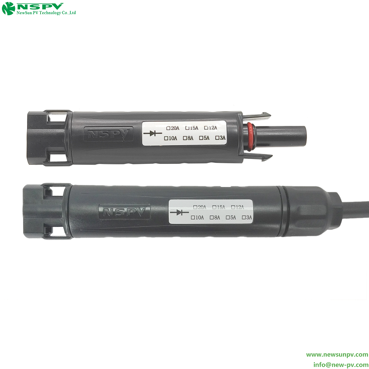 Solar diode connector MC4 blocking diode NSPV 4 types 5