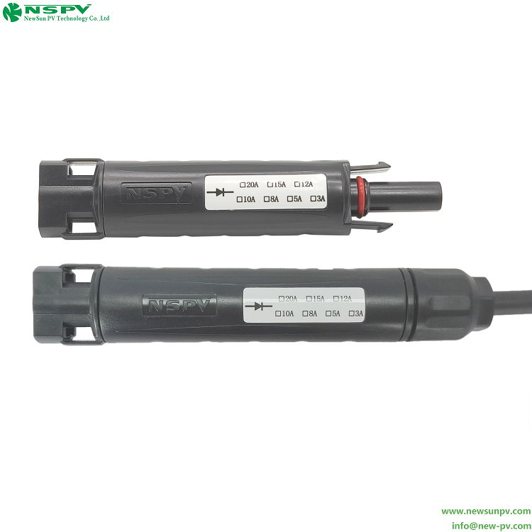 NSPV 1000VDC solar diode connectors 4D0+4D1