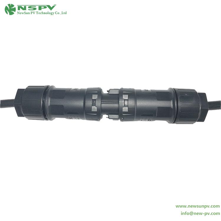 NSPV solar AC 3P connector 3PCF+3PCM