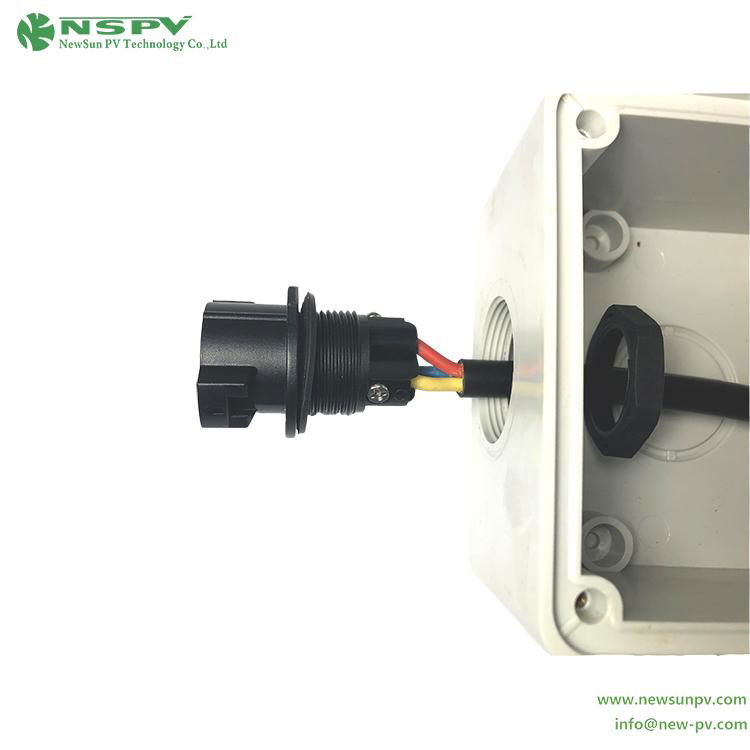 NSPV solar AC 3P connector 3PPF