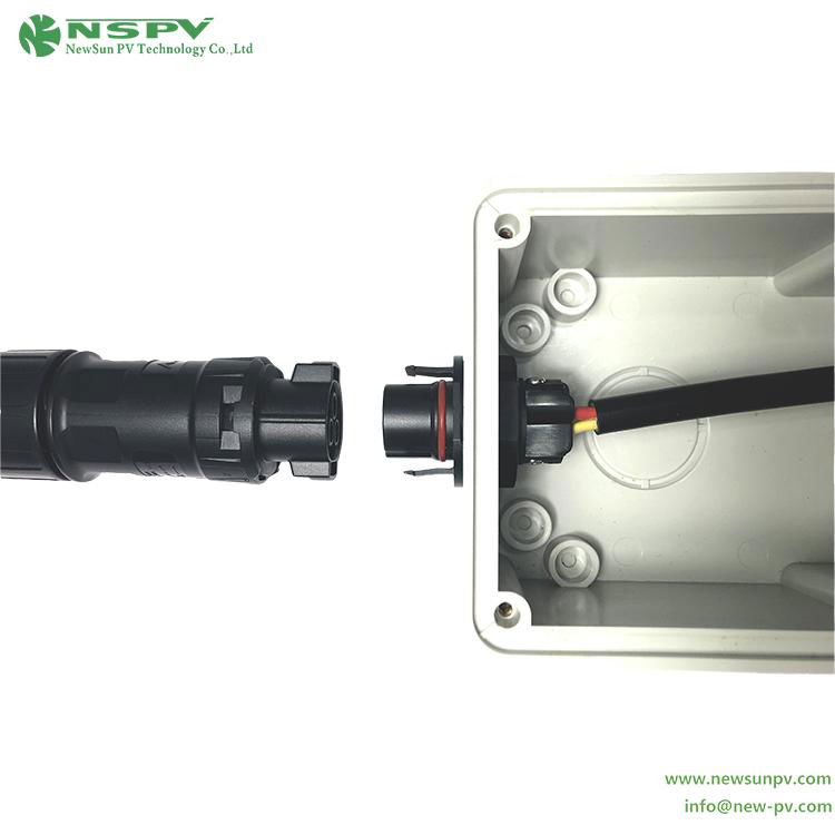 NSPV solar AC 3P connector 3PCF+3PPM