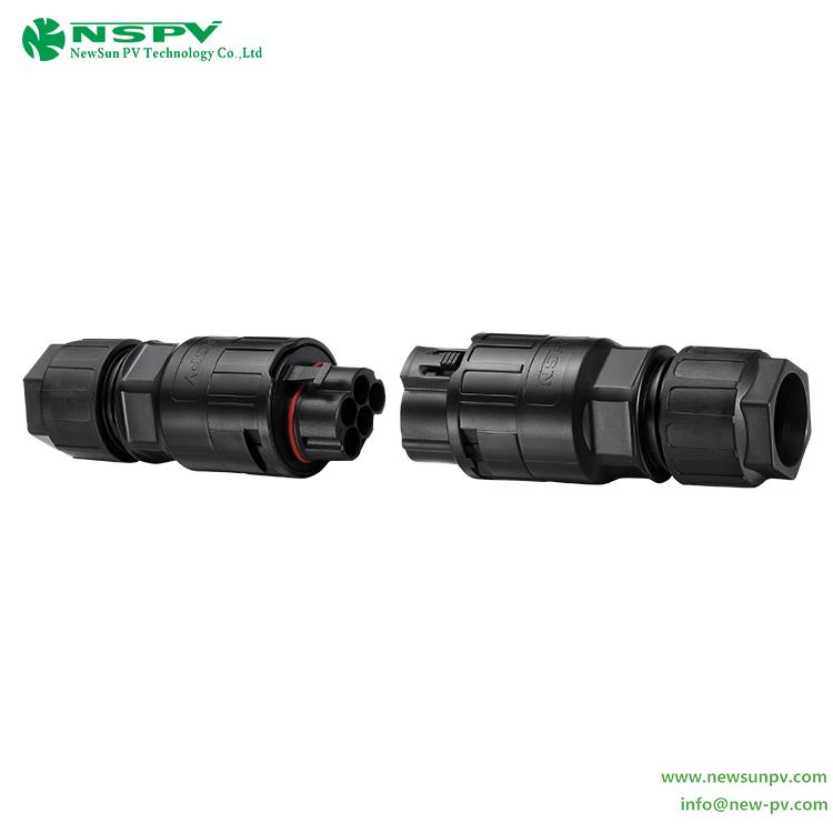 NSPV solar AC 5P connector 5PCF+5PCM