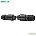 TUV PV 5P Solar Inverter AC Connector IP68 Cable Female To Cable Male Type