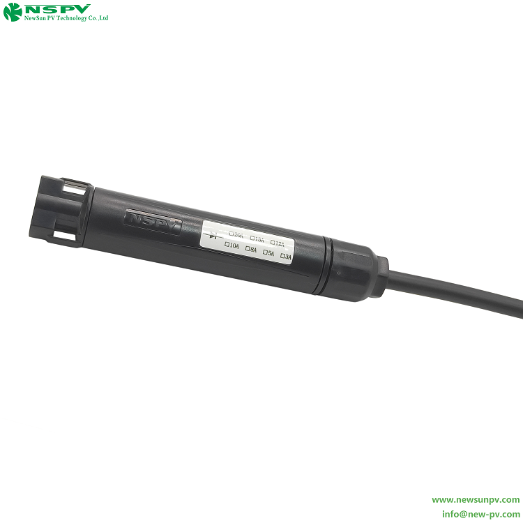 Solar diode connector male cable end 1000VDC MC4 diode