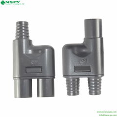 2 to 1 1000VDC PV Solar Branch Connector Matching MC3 Connector
