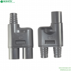 2 To 1 1000VDC 30A Solar Branch Connectors PV Branch Connector