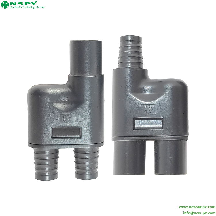 2 to 1 1000VDC Solar Branch Connector Matching MC3 Connector 4