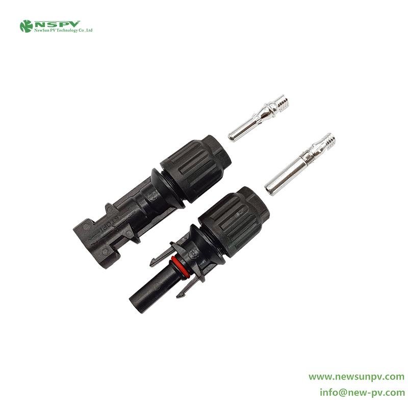 1000VDC TUV PV4.0 solar cable connector IP67 PV cable connector 4