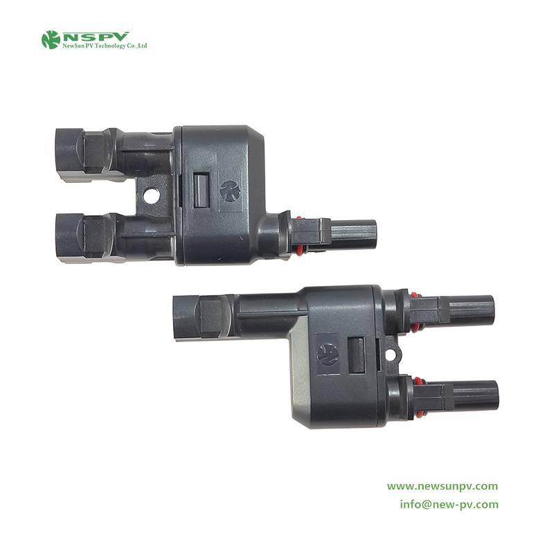 NSPV 2to1 1000VDC solar branch connectors