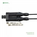 NSPV 1500VDC branch fuse connector 2cable to 1male