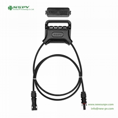 TUV Certified Solar 4 Rail Junction Box For Solar Panel Solar Junction Box