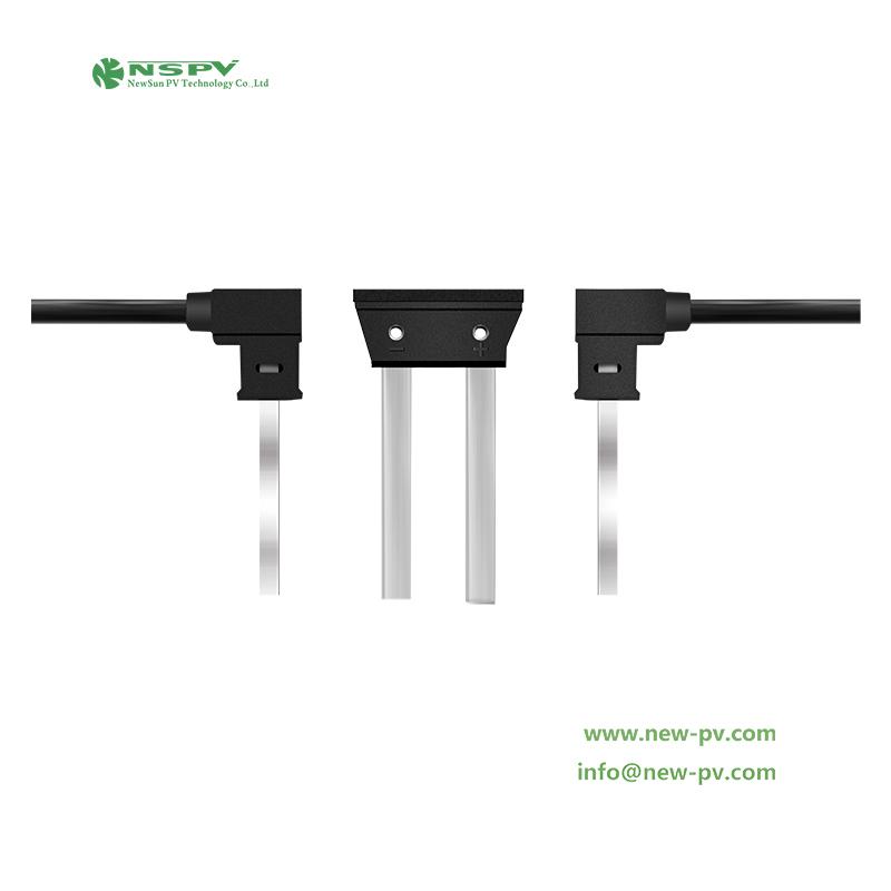 EC1/2 PV edge connector for bifacial solar module bifacial solar panel connector