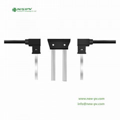 EC1/2 PV edge connector for bifacial solar module bifacial solar panel connector