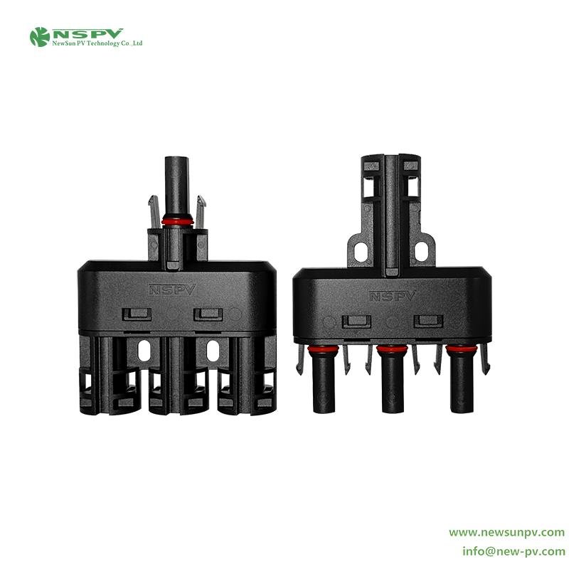1500VDC solar branch connector 3 to 1 IP68 PV branch connector