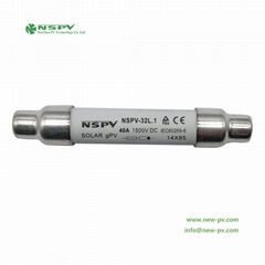 NSPV TUV Certifeid 50A PV Fuse 1500VDC gPV Solar Fuse