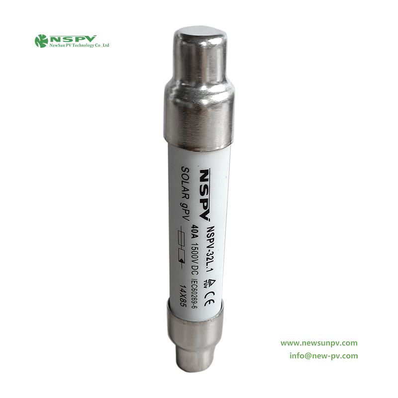 TUV 50A PV fuse 1500VDC gpv solar fuse 5