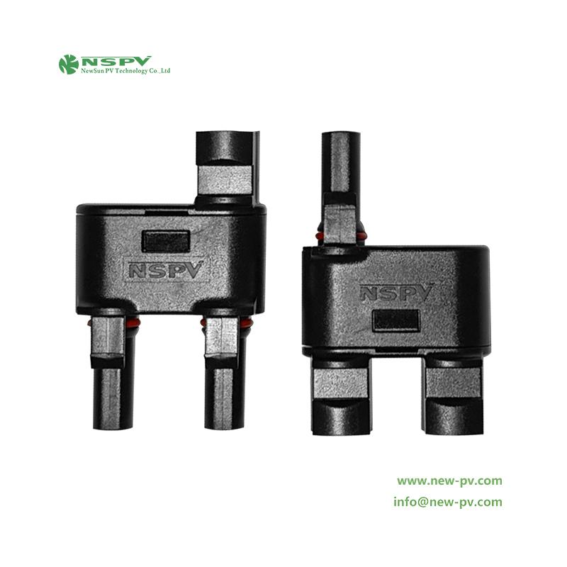 1500VDC TUV solar branch connector 2 to 1 mc4 branch connector