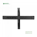 NSPV PV edge connector for bifacial panels