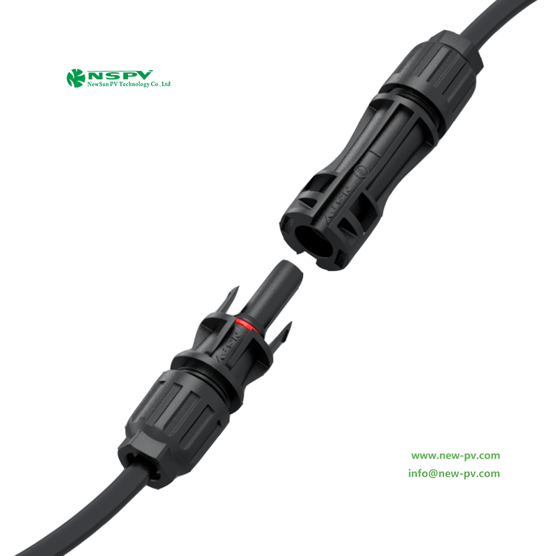1500VDC光伏连接器 兼容MC4Evo2 光伏4.0线端连接器TUV认证 5