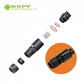 AC5 pole waterproof IP68 end-of-line male connector 3