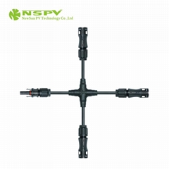 Photovoltaic 4 Way Extension Cable PV4 Connector