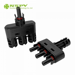 光伏三轉一連接器1500伏直流光伏連接器