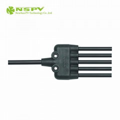 5 to 1 Solar Cable Harness Waterproof Solar Wiring Harness