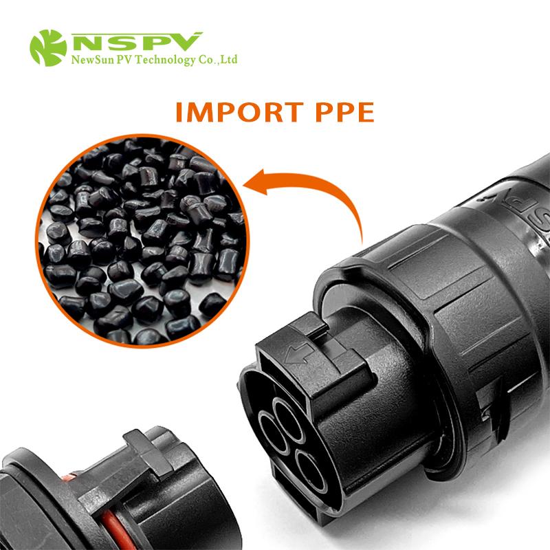 NSPV交流3芯線端公連接器 5