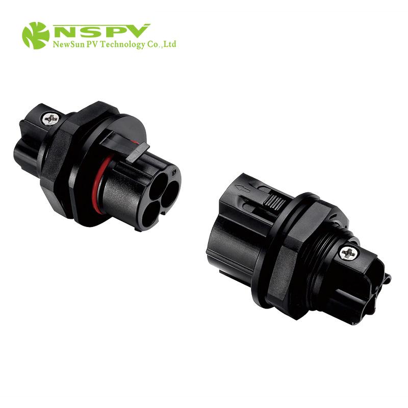 NSPV交流3芯板端母连接器 3