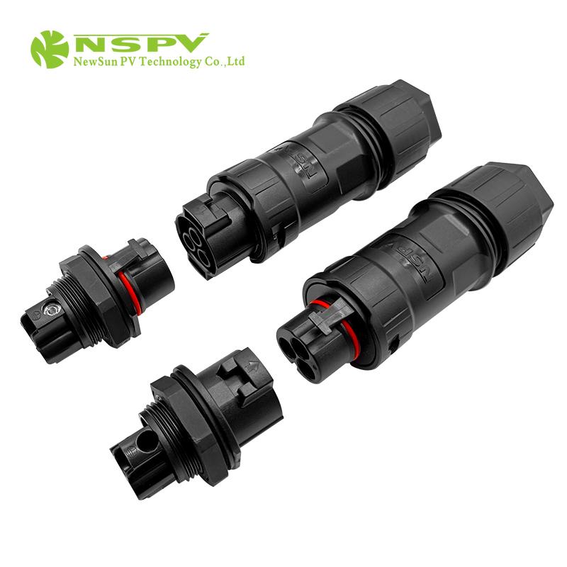 NSPV交流3芯板端母連接器 2