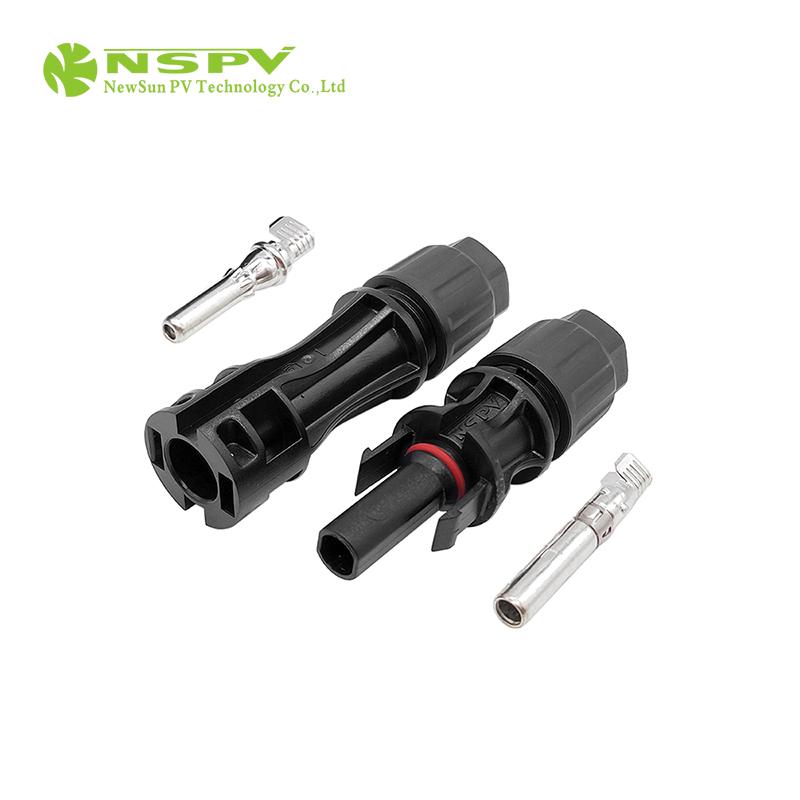 New Energy PV DC Connector 1500VDC 60A IP68 Waterproof 4