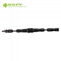 IP68級防水光伏保險絲連接器1500伏 50安 雙線端款 