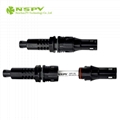 1500VDC50A光伏板端保險絲連接器TUV板端保險絲連接器公頭款