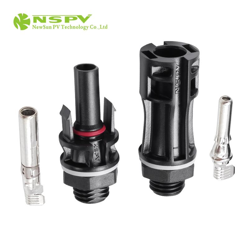 1500V直流光伏板端连接器IP68级防水 4
