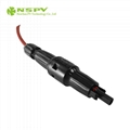 IP68 Waterproof Solar Fuse Connector 50A 1500VDC Female Cable End