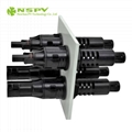 IP68 Waterproof 1500VDC 50A Solar Panel Fuse Connector TUV Panel Fuse Connector 