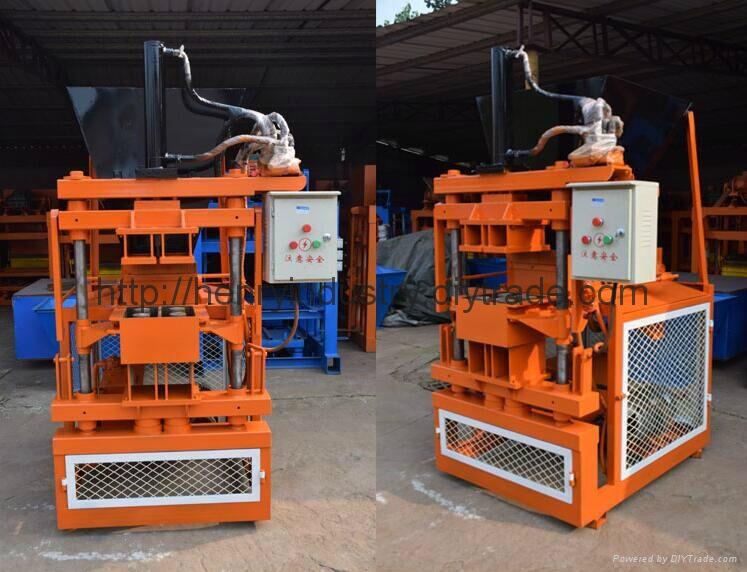 full automatic clay soil interlocking brick machine for sale 3