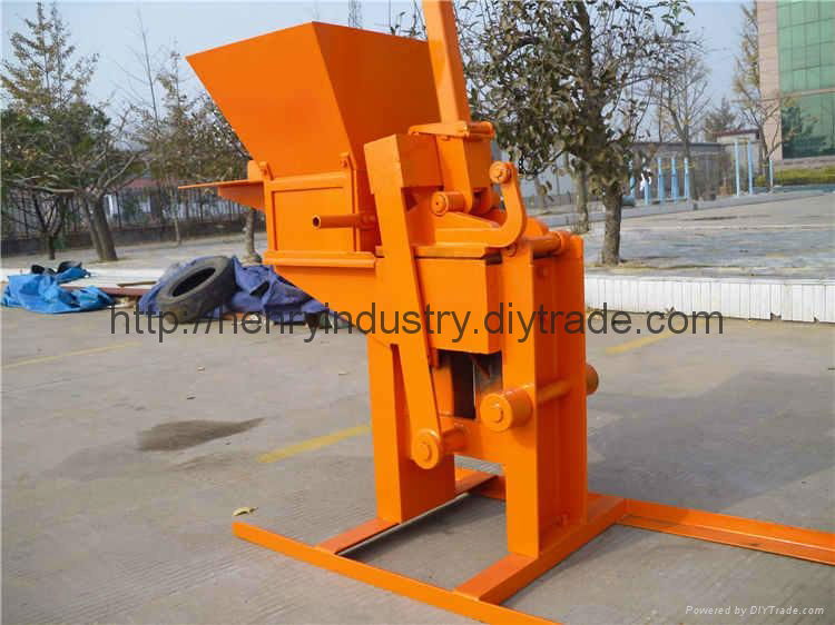 manual compressed earth brick machine block machine for sale