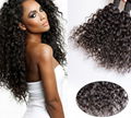 factory price 7A black color brazilian water wave, remy hair ,human hair curtain