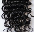 wholesale 6A Brazilian Deep Wave Virgin Hair 100g fatory price 4