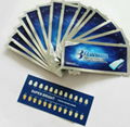 3D whiten teeth whitening strips fast whitening teeth machine with 14pairs