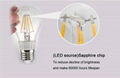 Factory save 15% high lumen filament led filament bulb  5