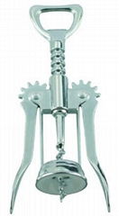 Promotional winged corkscrew wine opener,