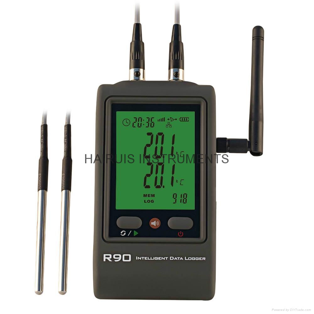 R90TT-W wifi wireless temperature data logger with external probe 3