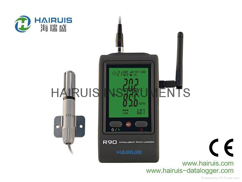 R90TT-W wifi wireless temperature data logger with external probe 2