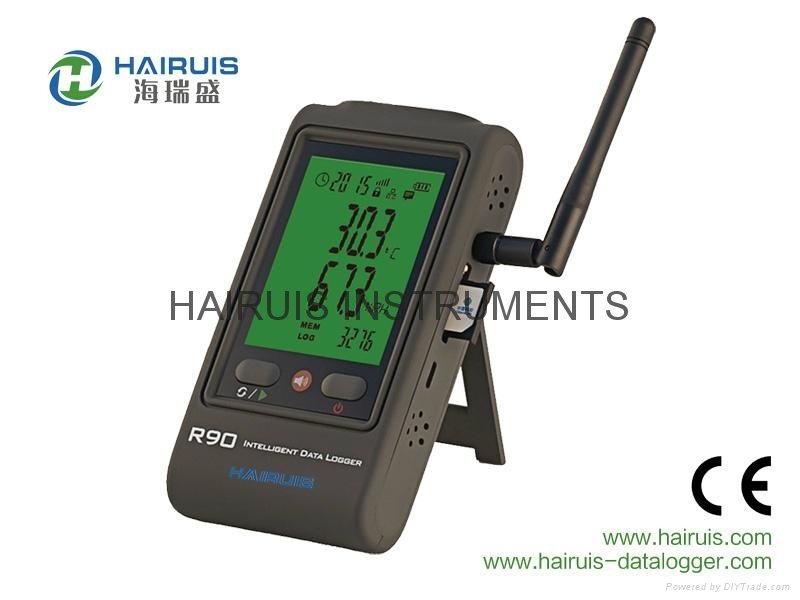 R90TH-G GSM SMS alarm temperature humidity data logger 2