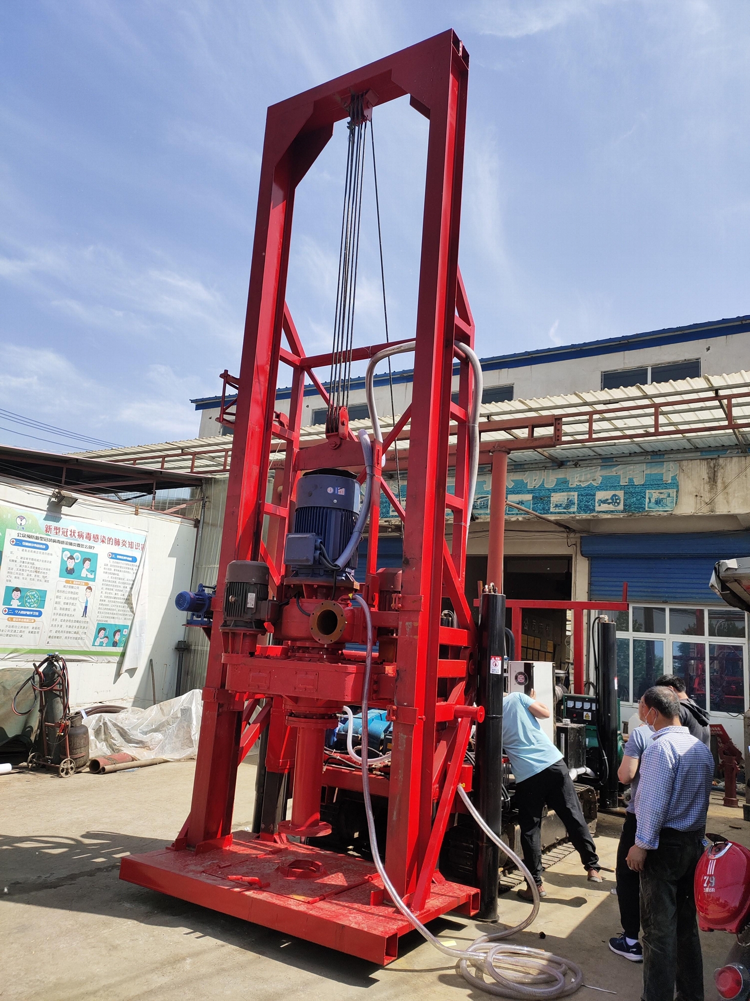 反循环汽车钻井机 1